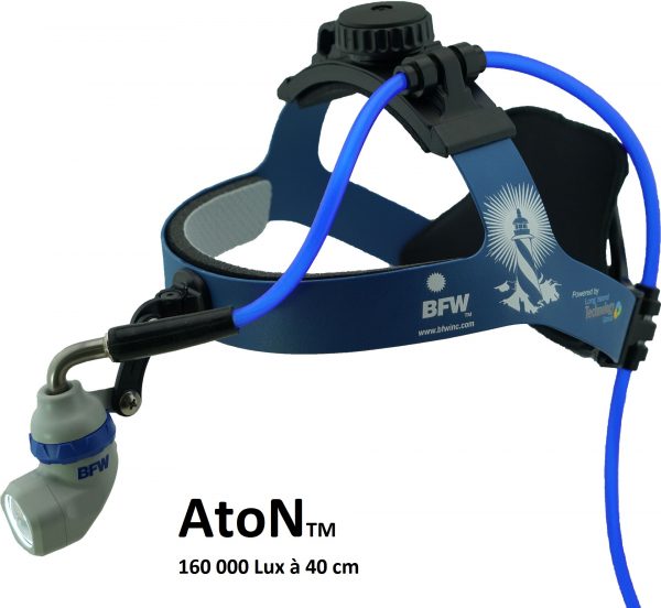 Lampe frontale à fibre optique – BFW AtoN