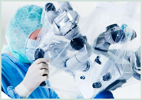 Housse de protection stériles pour casque IRM