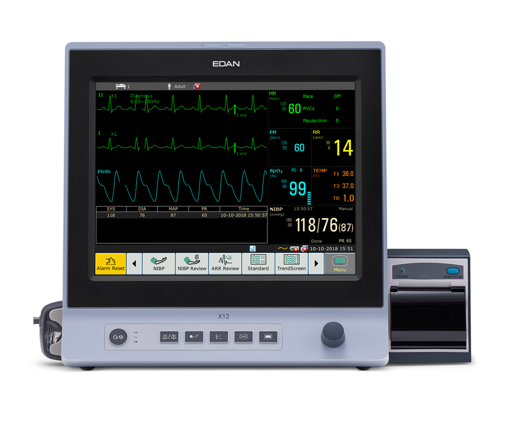 Moniteur Multiparamétrique de Surveillance – EDAN X12 – IMMED